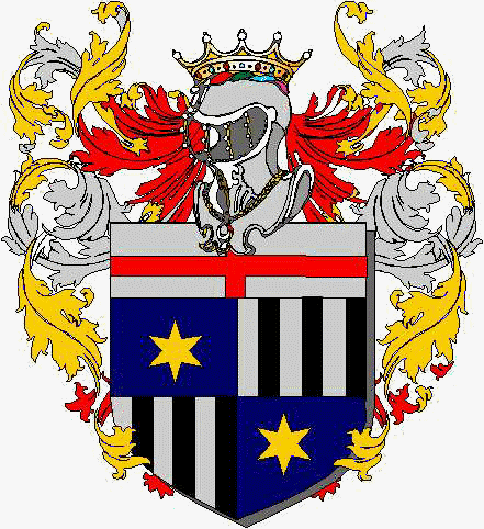 Coat of arms of family San Bonifacio - ref:3539
