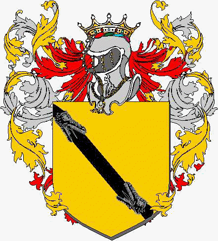 Coat of arms of family Ribbi