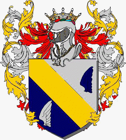 Coat of arms of family Salerano