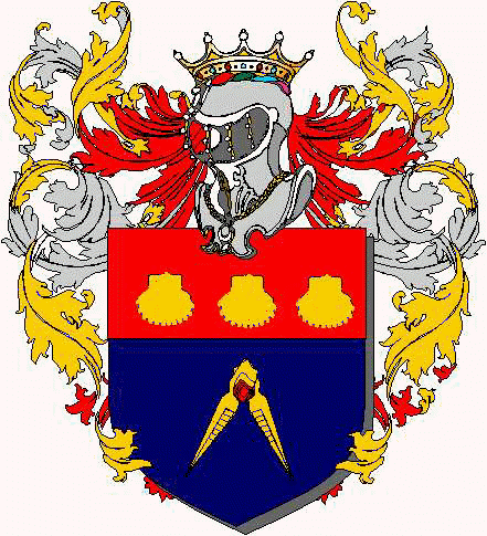Wappen der Familie Porta Rodiani Carrara