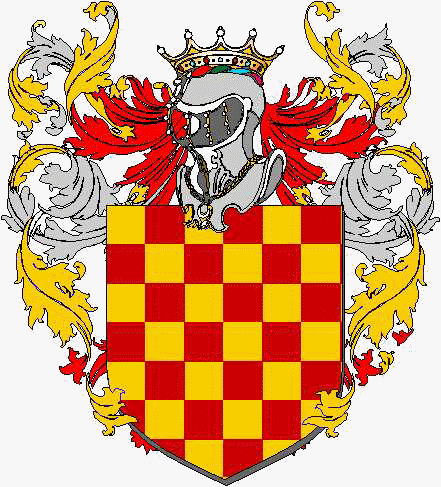 Coat of arms of family Sannazzaro Natta