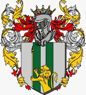 Coat of arms of family Molinera