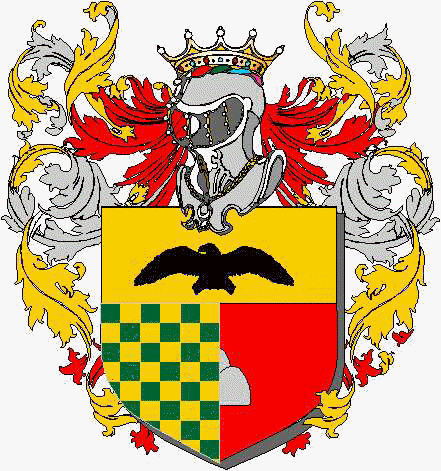 Coat of arms of family  - ref:3570