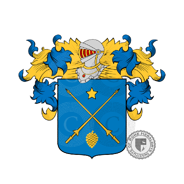 Coat of arms of family Rondello