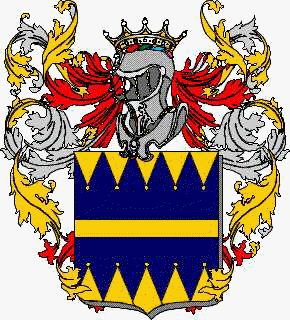 Coat of arms of family Muzzarelli