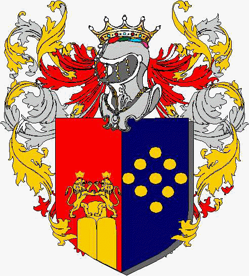 Coat of arms of family Scammacca