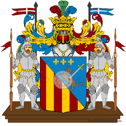 Coat of arms of family Miriani