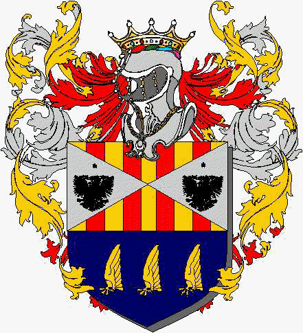 Coat of arms of family Beccadelli Di Bologna
