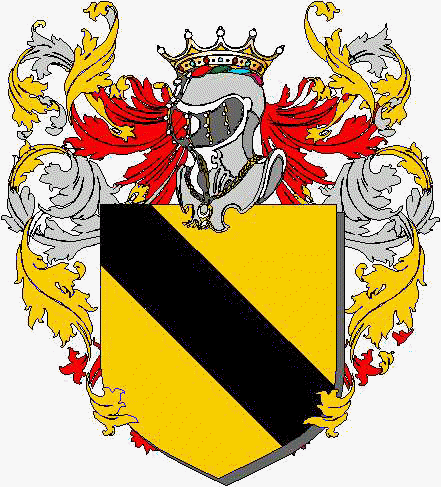 Coat of arms of family Scati Grimaldi Di Casaleggio