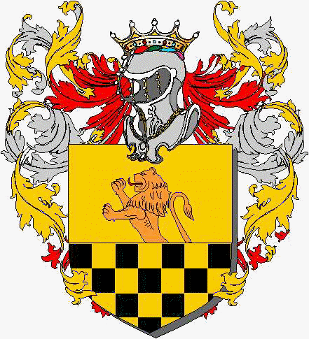 Coat of arms of family Beccarini Crescenzi