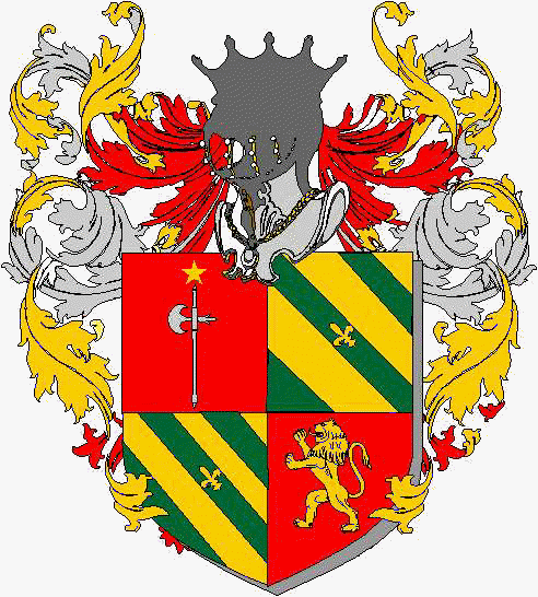 Coat of arms of family Zerbato