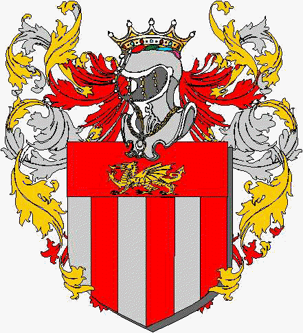 Coat of arms of family Castellani Merlani