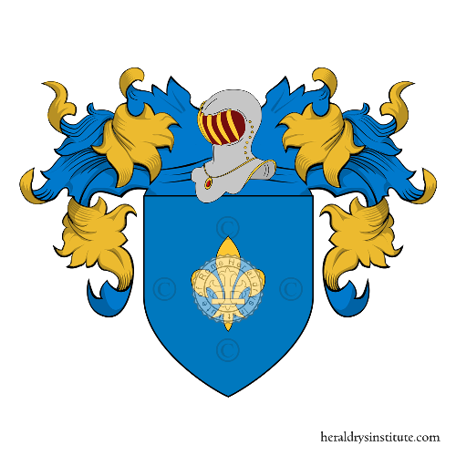 Coat of arms of family Fiorio - ref:3813
