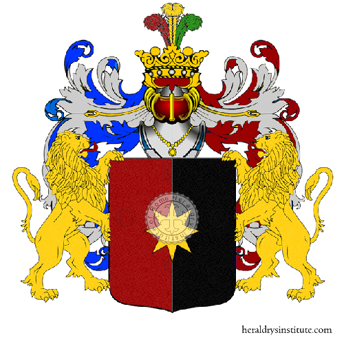 Coat of arms of family  - ref:3828