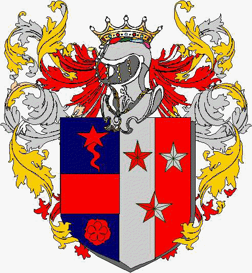Coat of arms of family Bellini Costantini