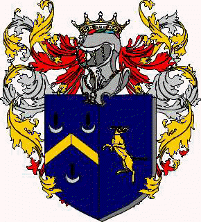 Coat of arms of family Comandina