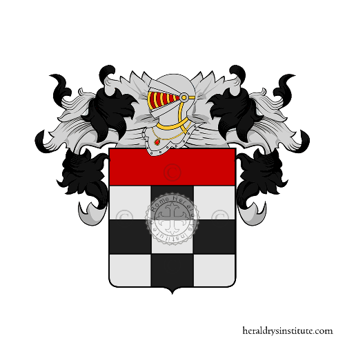 Escudo de la familia Terni De Gregori