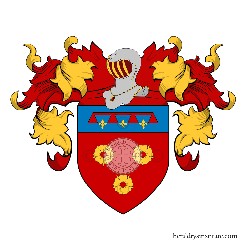 Coat of arms of family  - ref:3936