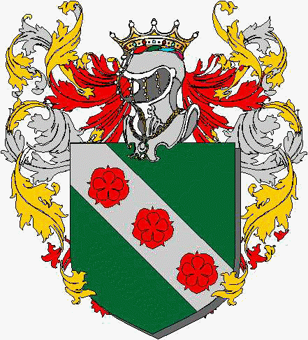 Coat of arms of family Pisarri
