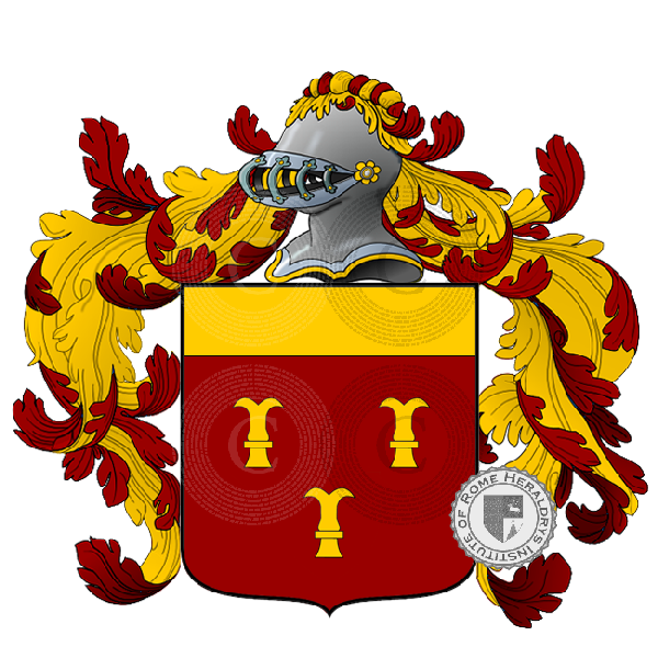 Coat of arms of family Gorradi
