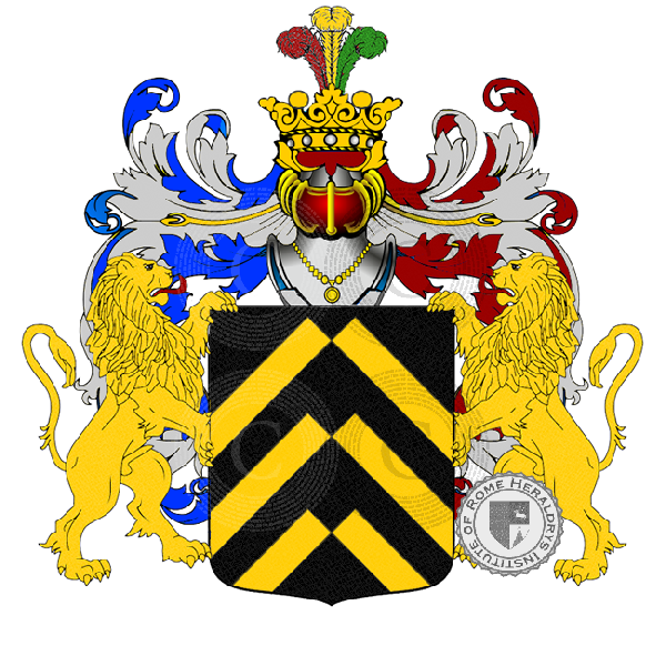 Coat of arms of family Canzo