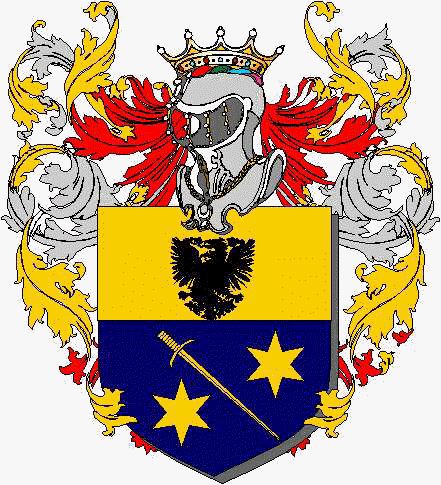 Coat of arms of family Gardini Morgagni