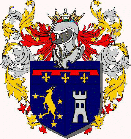 Coat of arms of family Monte Santa Maria