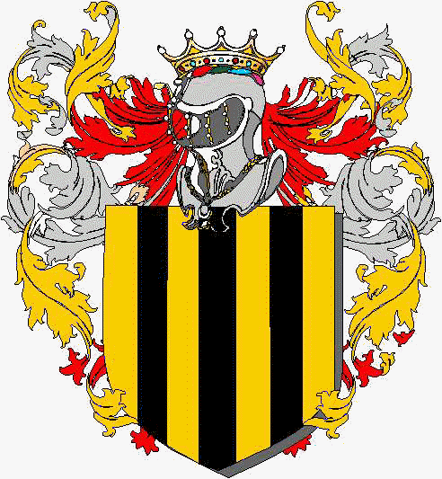 Coat of arms of family Cagliata