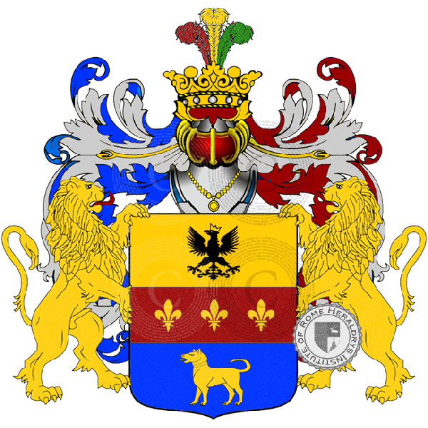Coat of arms of family Saleni