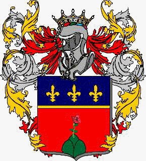 Coat of arms of family Naretto
