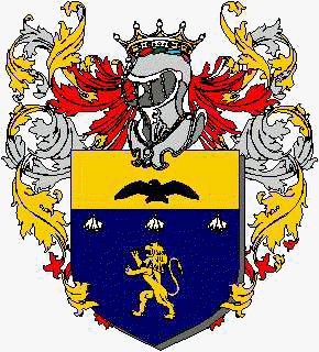Coat of arms of family Agliaudi Baroni