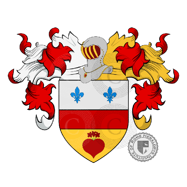Wappen der Familie Corradini