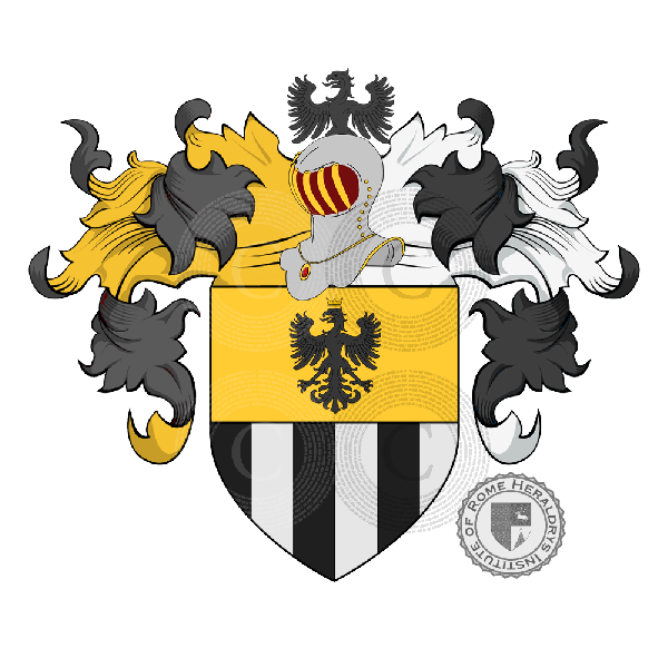 Coat of arms of family Po
