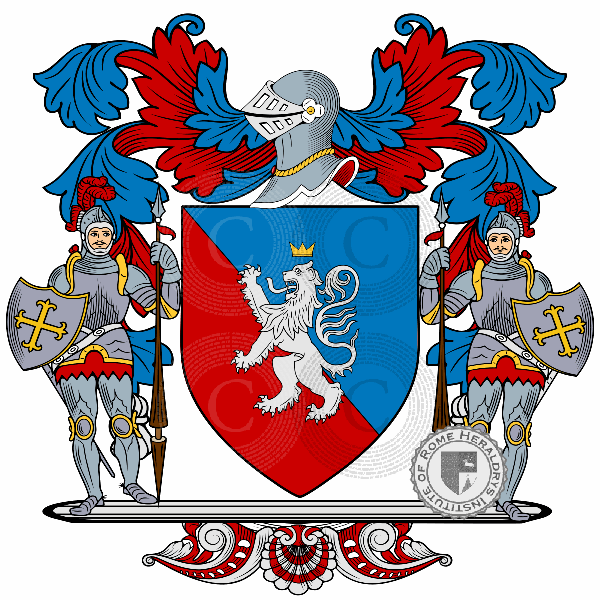 Coat of arms of family Attili