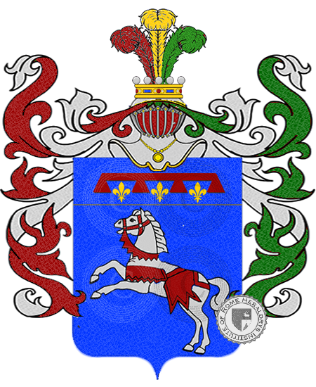 Coat of arms of family accorsi