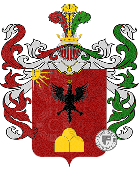 Coat of arms of family quarantotti