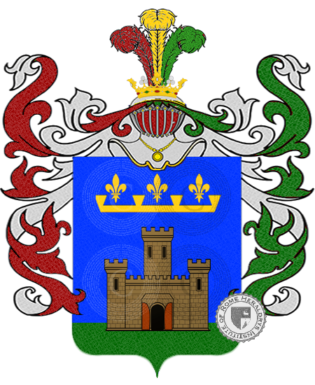 Coat of arms of family marsili