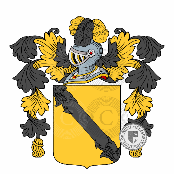 Coat of arms of family Spagnolo