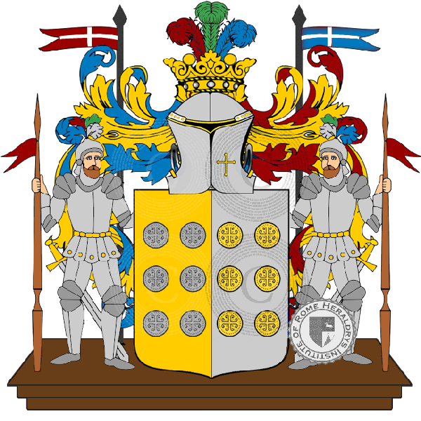 Coat of arms of family paroli