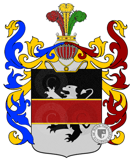 Coat of arms of family biancini