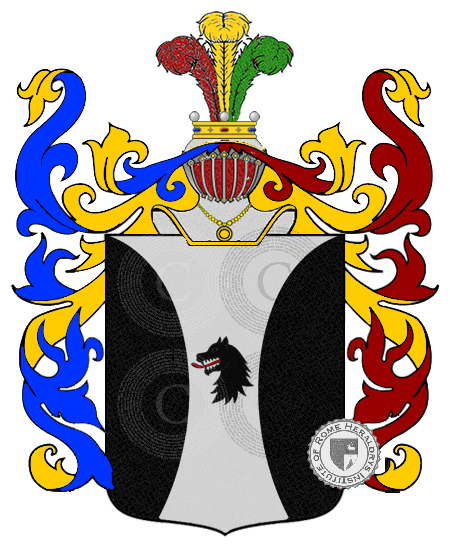 Coat of arms of family pontarelli