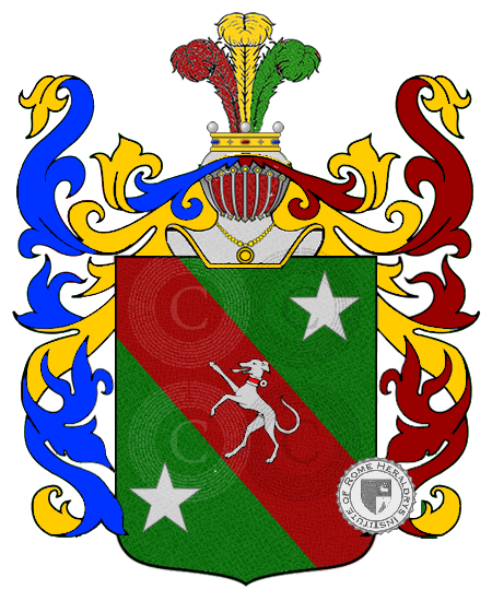 Coat of arms of family lavagno