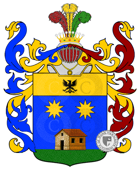 Wappen der Familie Fronticelli Baldelli