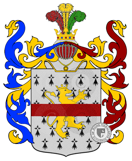 Coat of arms of family di vozzo