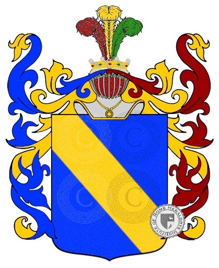 Coat of arms of family blandeau