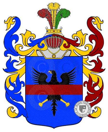 Coat of arms of family acquas