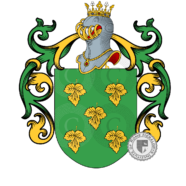 Coat of arms of family Ulano