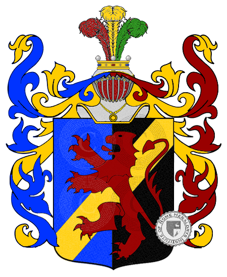 Coat of arms of family casarosa