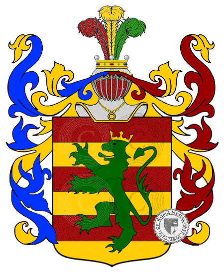 Coat of arms of family paggiarino