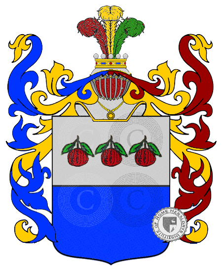 Coat of arms of family macciani